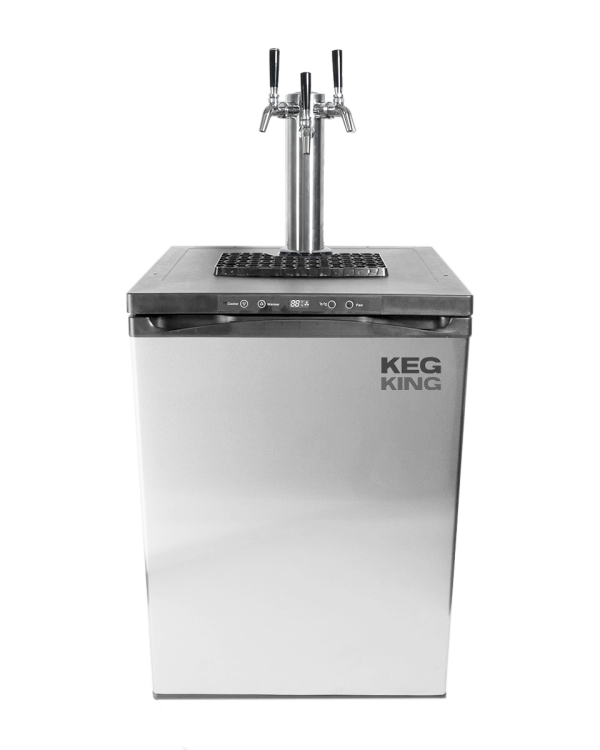 Kegmaster Premium - XL 3 Tap Kegerator (UK)